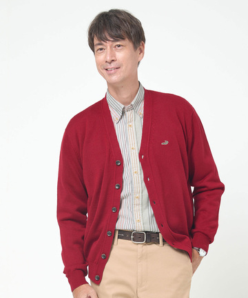 10ゲージカーディガン【洗濯機洗いOK】