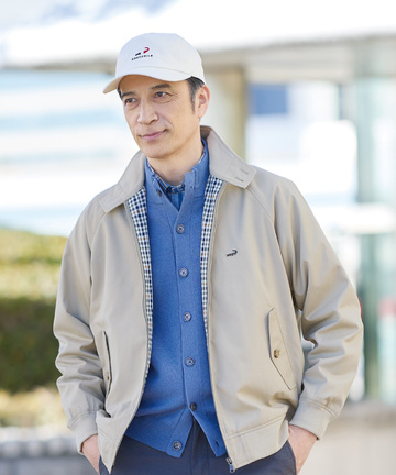 ハウンド ブルゾン 【クロコダイルタータン】【日本製生地】