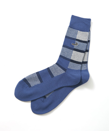 ブロック切り替え グラデーション ソックス