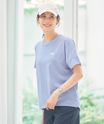 天竺 切り替えデザイン Tシャツ