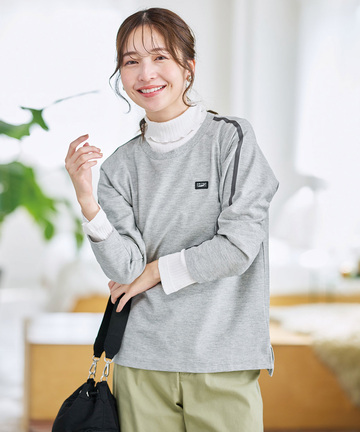 裏毛 七分袖 カットソー