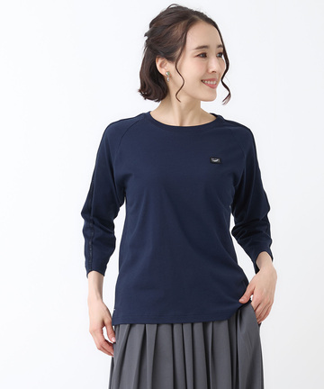 プレーティング天竺 テープライン Tシャツ【吸汗速乾】