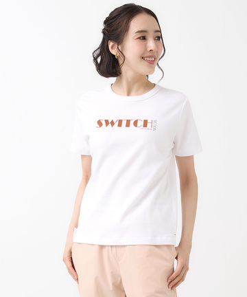 スムース ロゴプリント Tシャツ