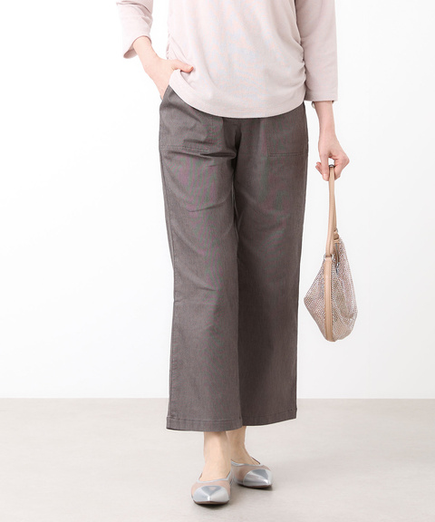 イージーストレートパンツ