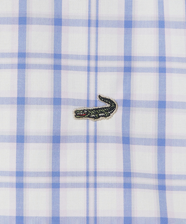 ノンアイロン チェック ブラウス【シワになりにくい】