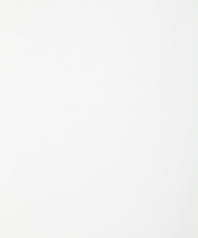 リボンロゴプリント 七分袖 Tシャツ