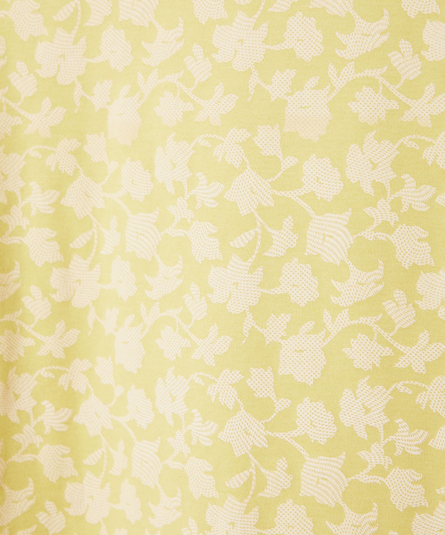 総柄プリント スムース カットソー