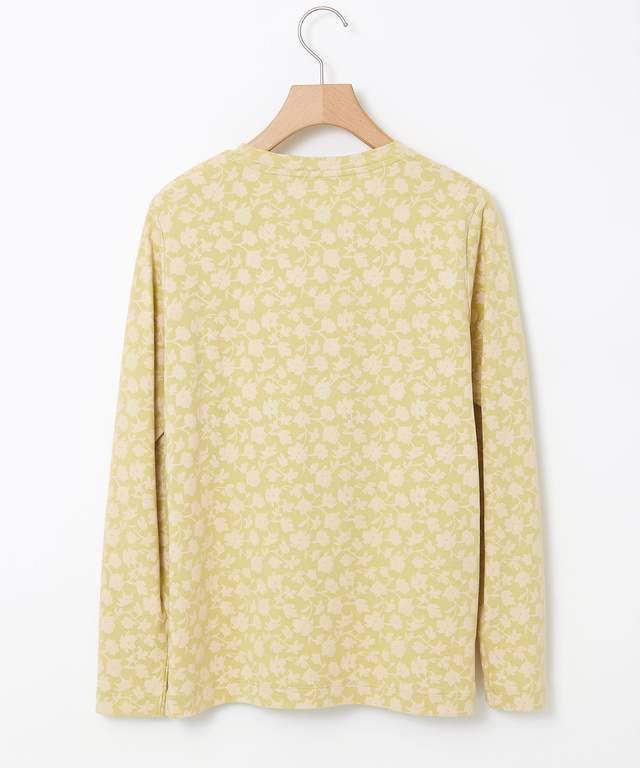 総柄プリント スムース カットソー