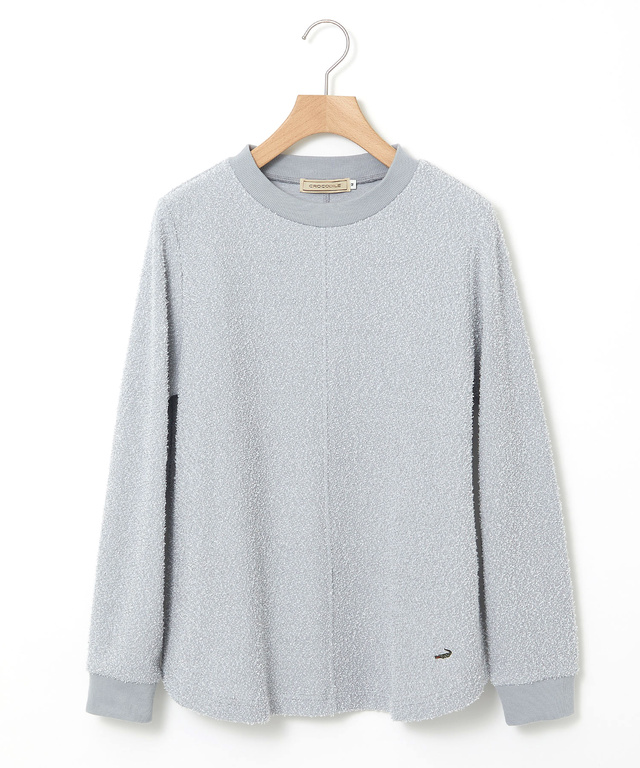 ツイードライク プルオーバー カットソー