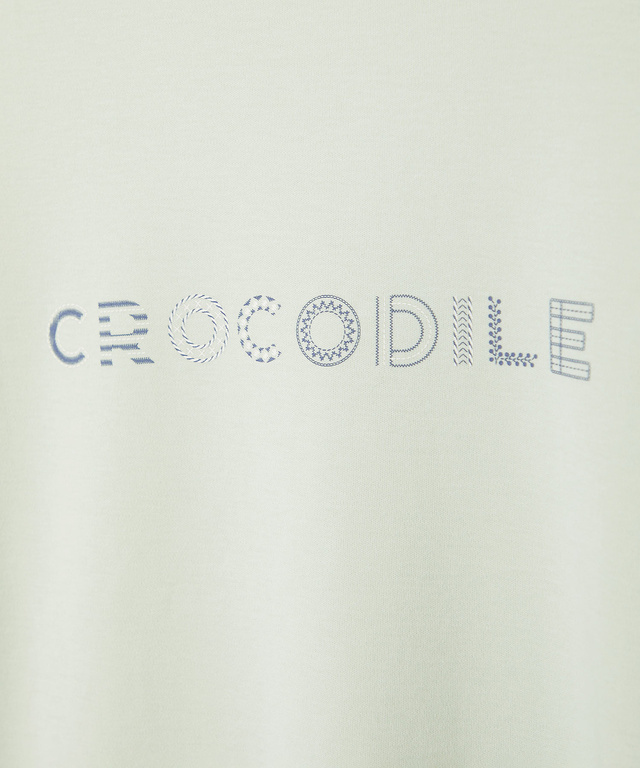 スムース ロゴプリント Tシャツ 