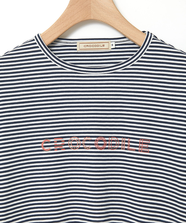 スムース ロゴプリント Tシャツ 