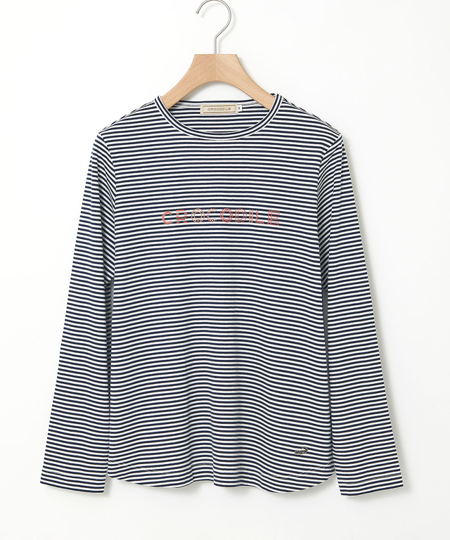 スムース ロゴプリント Tシャツ 