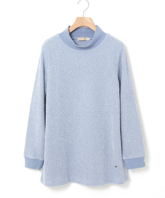 ツイードライク ハイネック チュニック【オンラインショップ・一部店舗限定】