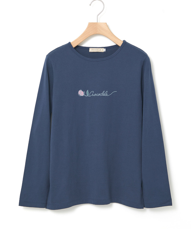 ロゴプリント 長袖 Tシャツ【UVカット】【オンラインショップ・一部店舗限定】
