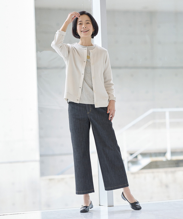 フラワーモチーフ 半袖 Tシャツ