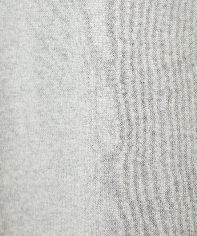 ウールブレンド スリット ニットチュニック【手洗いOK】