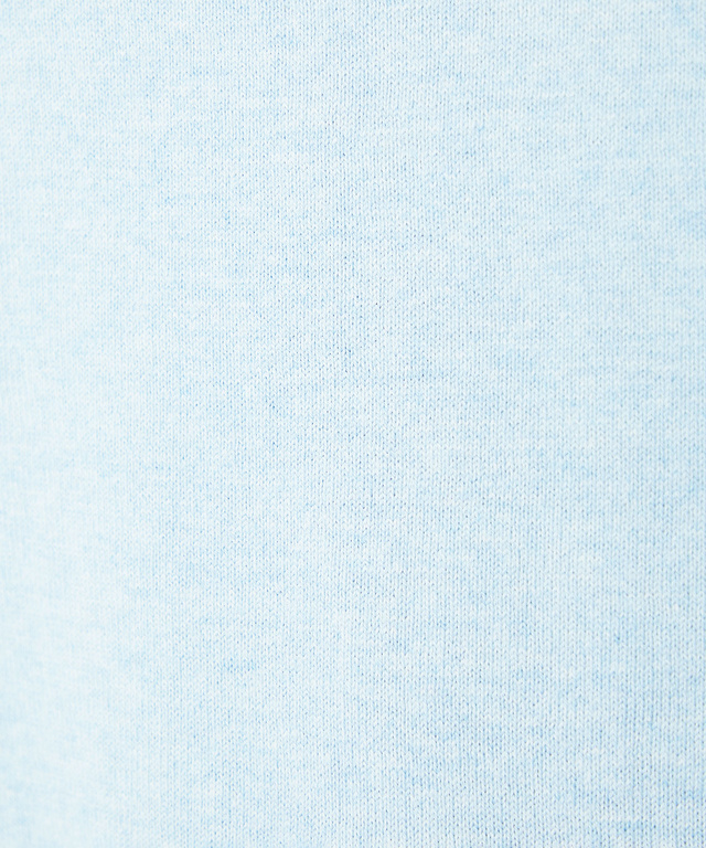 ウールブレンド スリット ニットチュニック【手洗いOK】