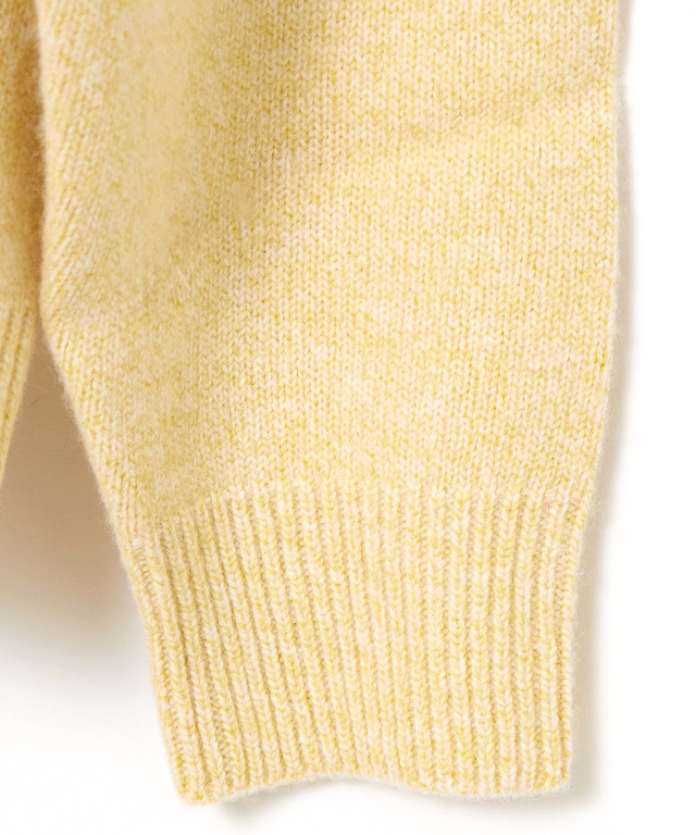 ウール ボトルネック ニット 