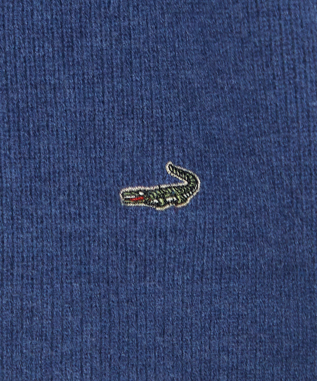 ウールブレンド ボトルネック ニット【手洗いOK】