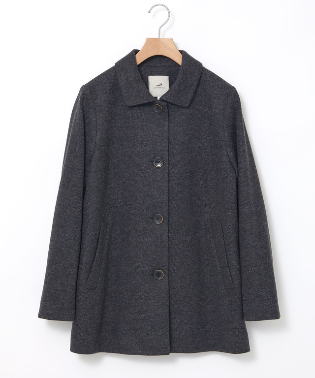 ウールライク ミドル コート