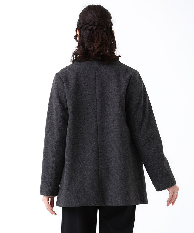 ウールライク ミドル コート