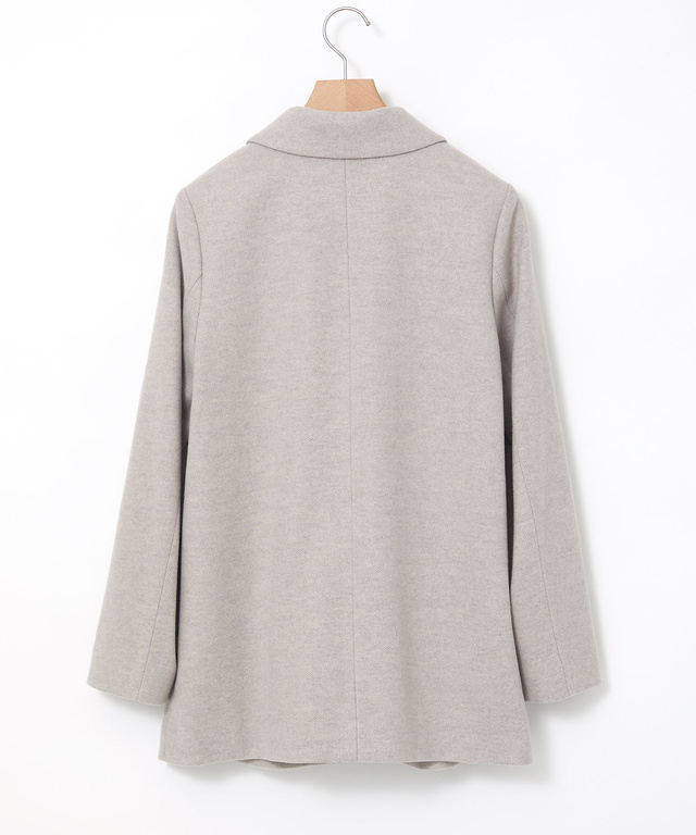 ウールライク ミドル コート