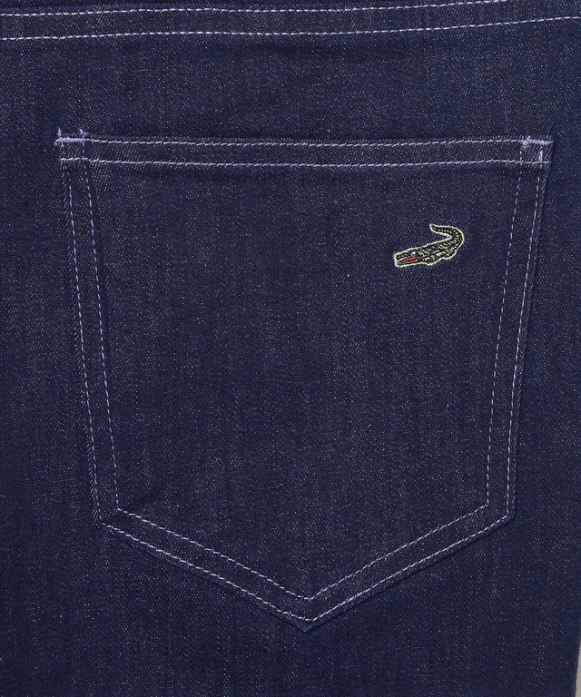 ストレッチ ストレート デニムパンツ