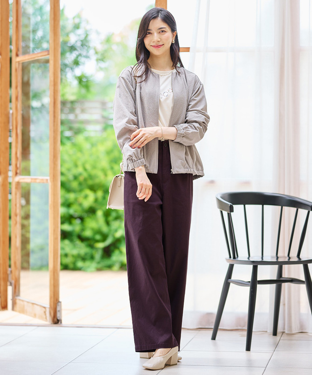 ワイド ストレート パンツ