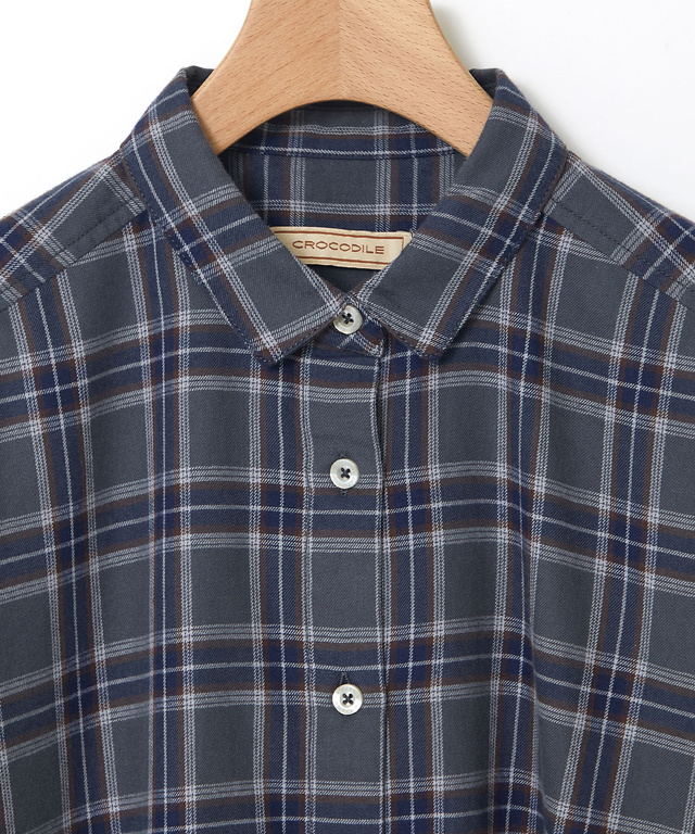 ビエラ チェック柄 チュニック