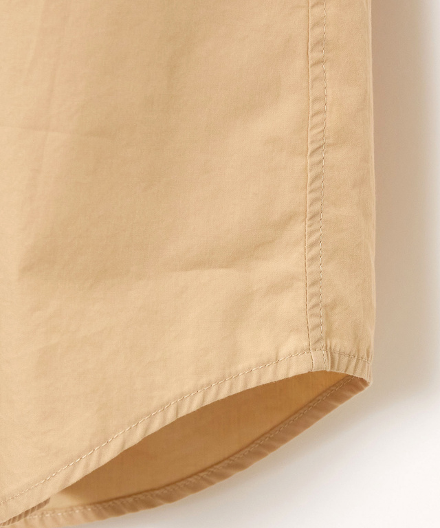 コットンブロード ロゴ刺繍 ブラウス