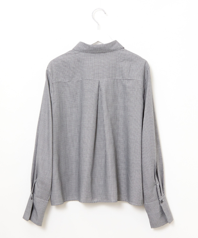 フロントフリル ブラウス