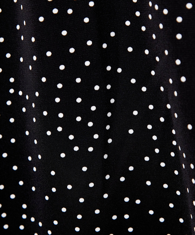 ドット リボンタイ ブラウス【一部店舗限定】