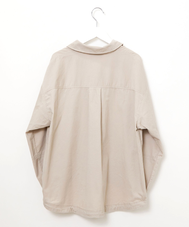 スキッパー デザイン ブラウス