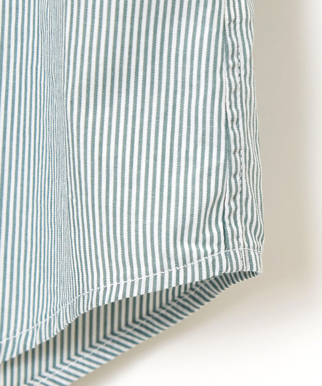 ローン ストライプ ブラウス