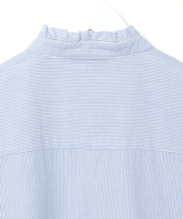 フリル襟 サッカーブラウス【オンラインショップ・一部店舗限定】