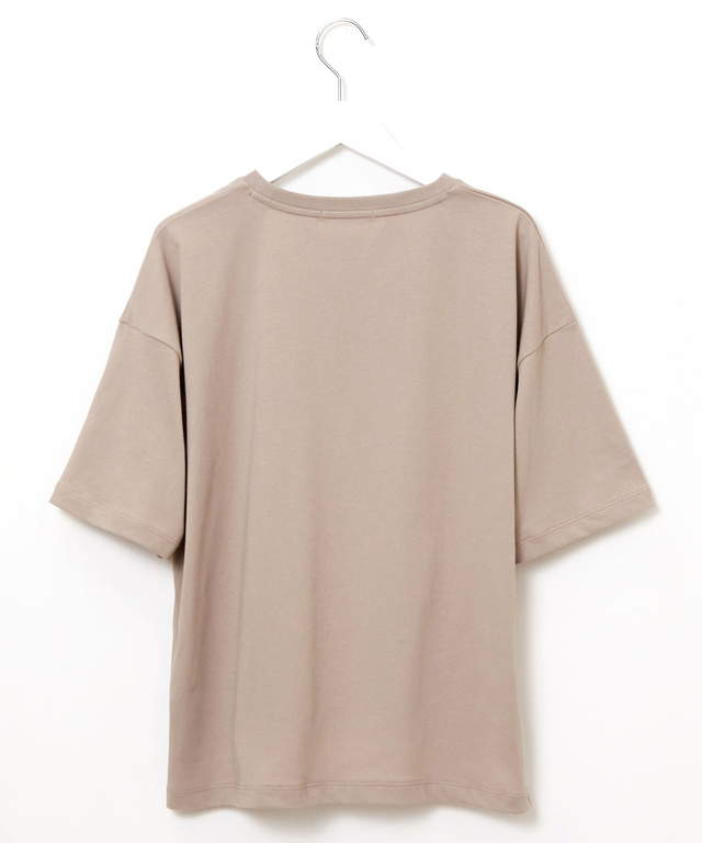 コットンブレンド ボクシーシルエット Tシャツ【一部店舗限定】
