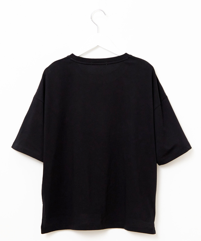 コットンブレンド ボクシーシルエット Tシャツ【一部店舗限定】