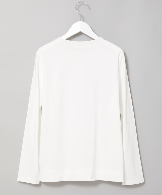 カレッジ調ロゴ 長袖 Tシャツ