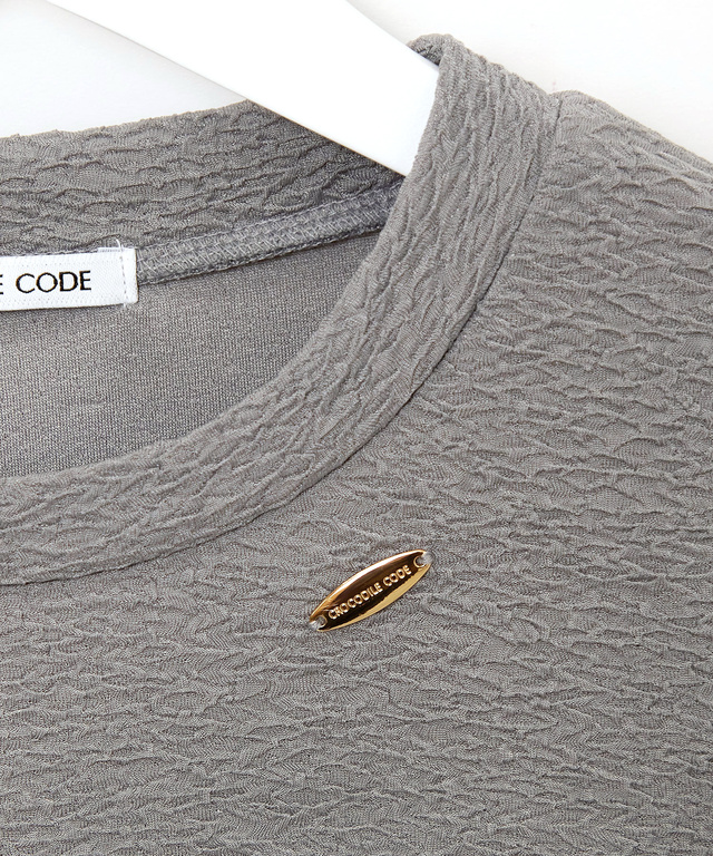 ジャカード デザイン Tシャツ