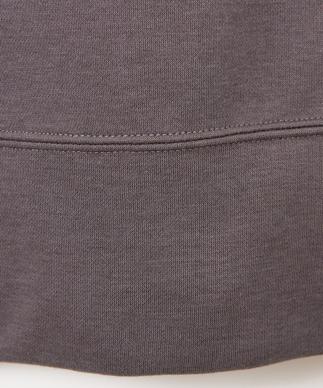 裏起毛 ポケット付き ハイネックカットソー