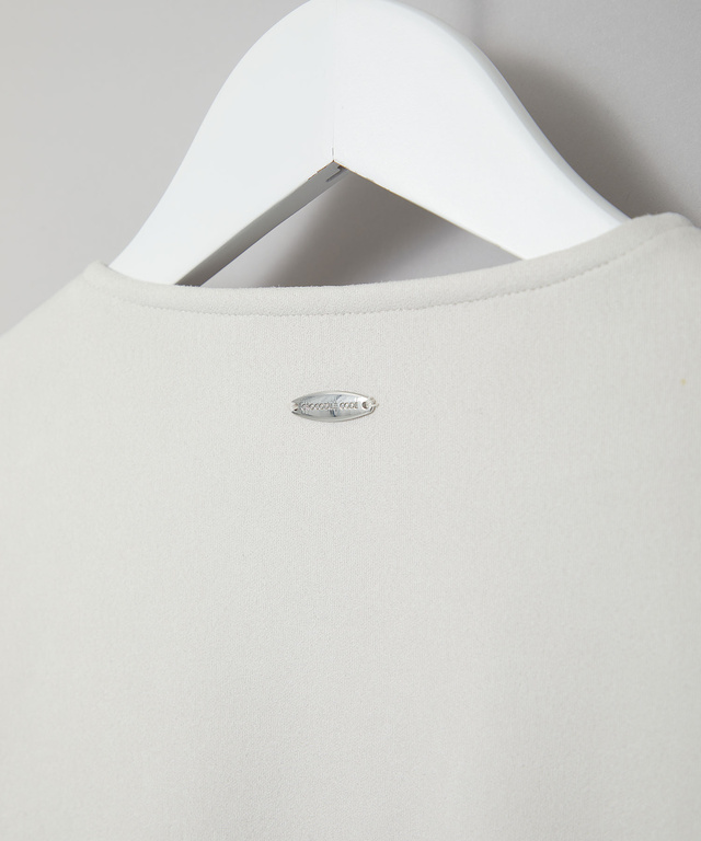 微起毛 ノーカラージャケット