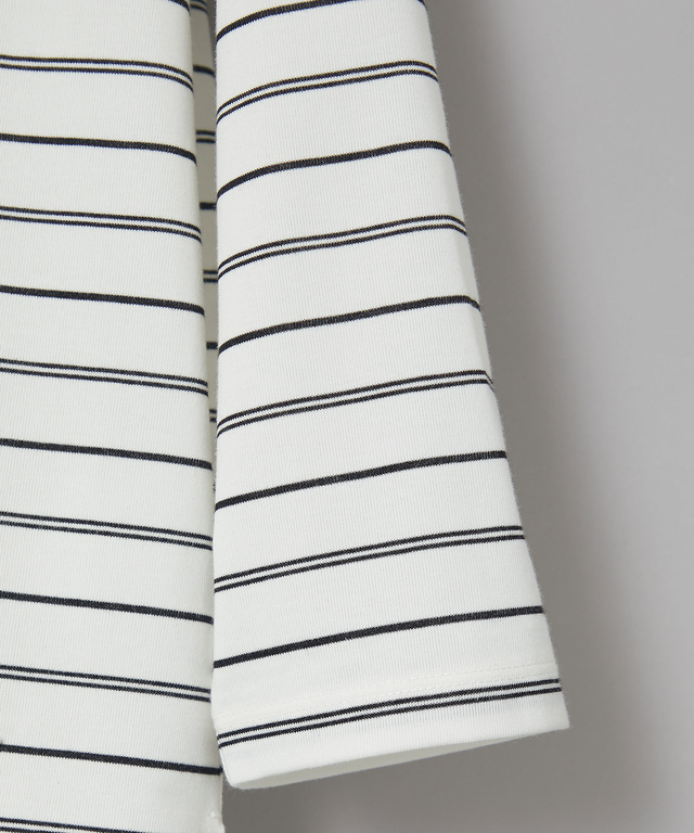 ボーダー 7分袖 Tシャツ