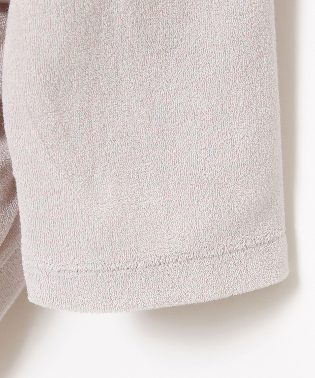 ミニパイル ギャザー カットソー