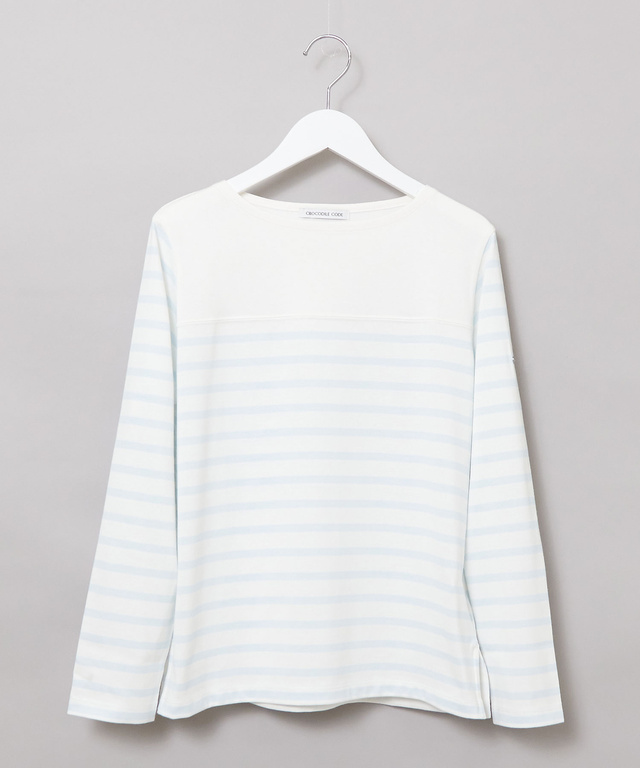 天竺 ボーダー Tシャツ