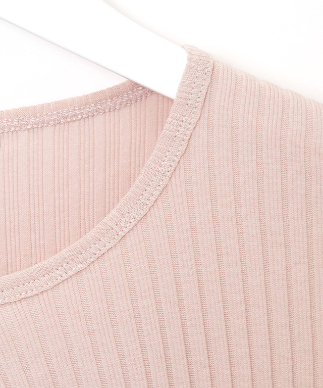 スリットデザイン タンクトップ