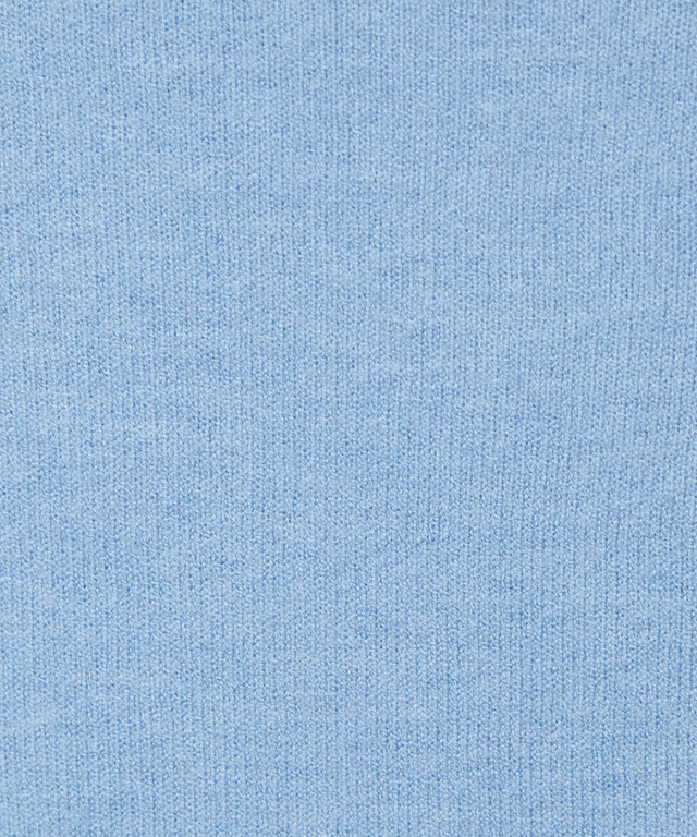 ウールブレンド フレア袖 ハイネック セーター