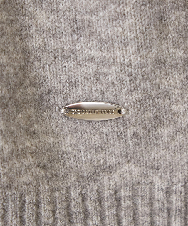 ウールブレンド キャミソール付き デザイン セーター