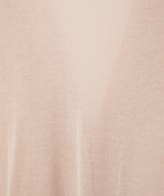 ラメ編み Vネックカーディガン【手洗いOK】