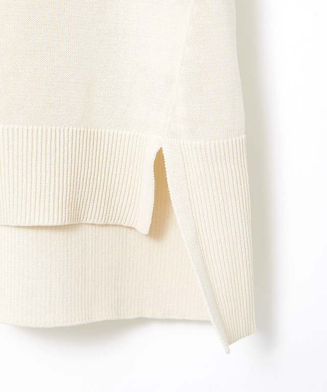 ラメボーダー ドルマンニット【手洗いOK】【オンラインショップ・一部店舗限定】