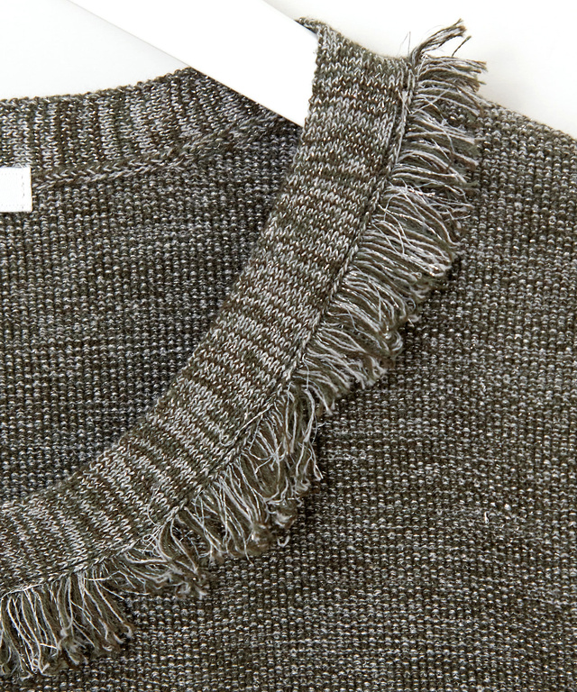 ラメツイード ジレ